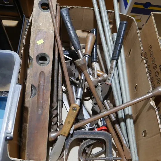 Assorted workshop tools