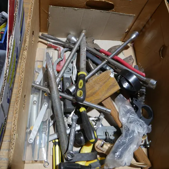 Assorted workshop tools