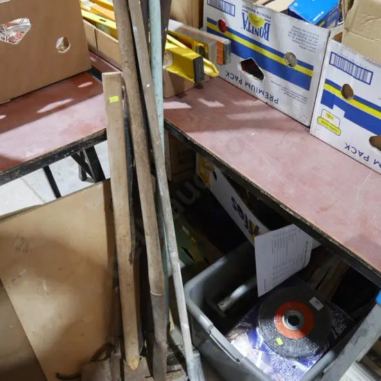 Assorted gardening tools etc