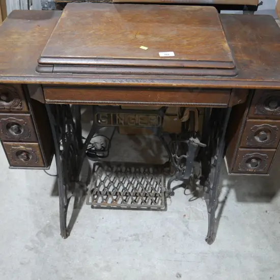 Singer treadle sewing machine