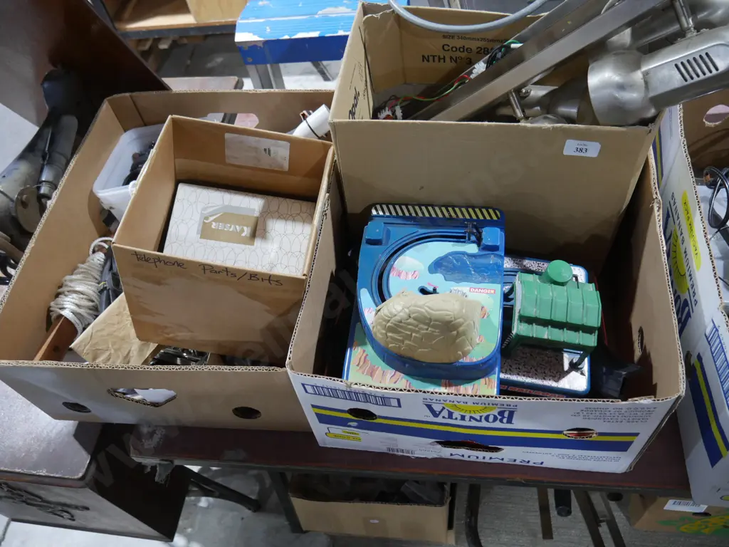 2 boxes of assorted workshop sundries etc Image 1++