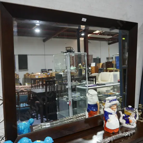 Bevelled edge mirror