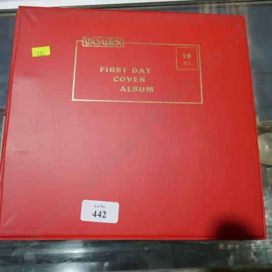 First day cover album