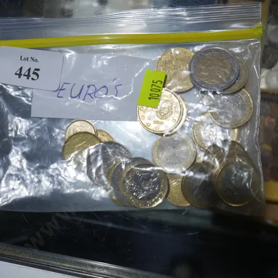 Euro coins