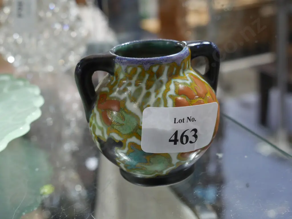 Hand painted Gouda pottery vase Image 1++