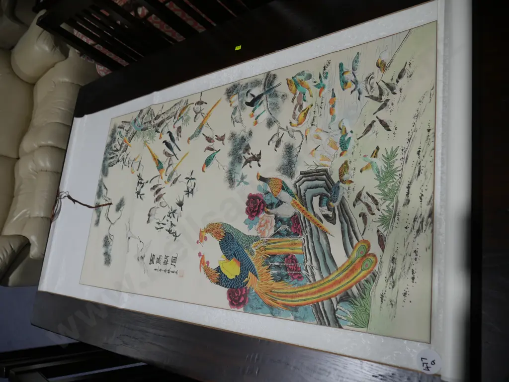 Oriental bird wall hanging Image 1++