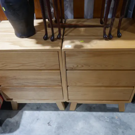 Pair of bedside drawers