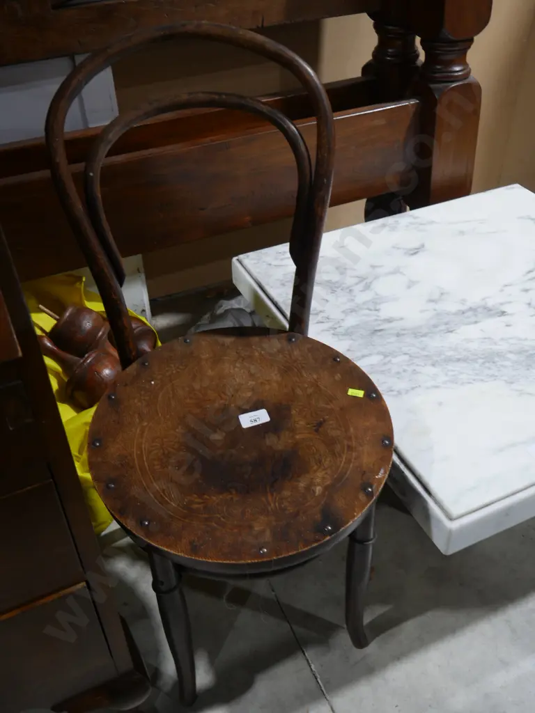 Wooden dining chair Image 1++