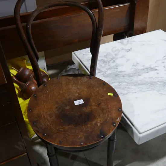 Wooden dining chair