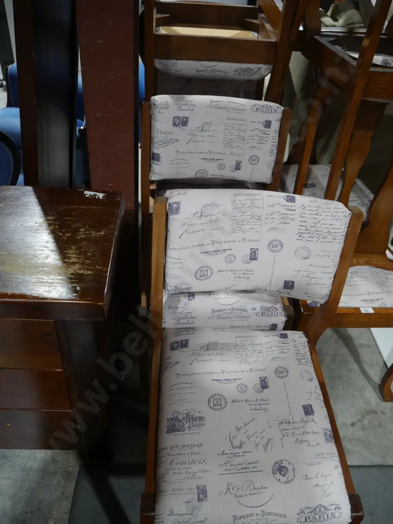 Set of 4 dining chairs Image 1++