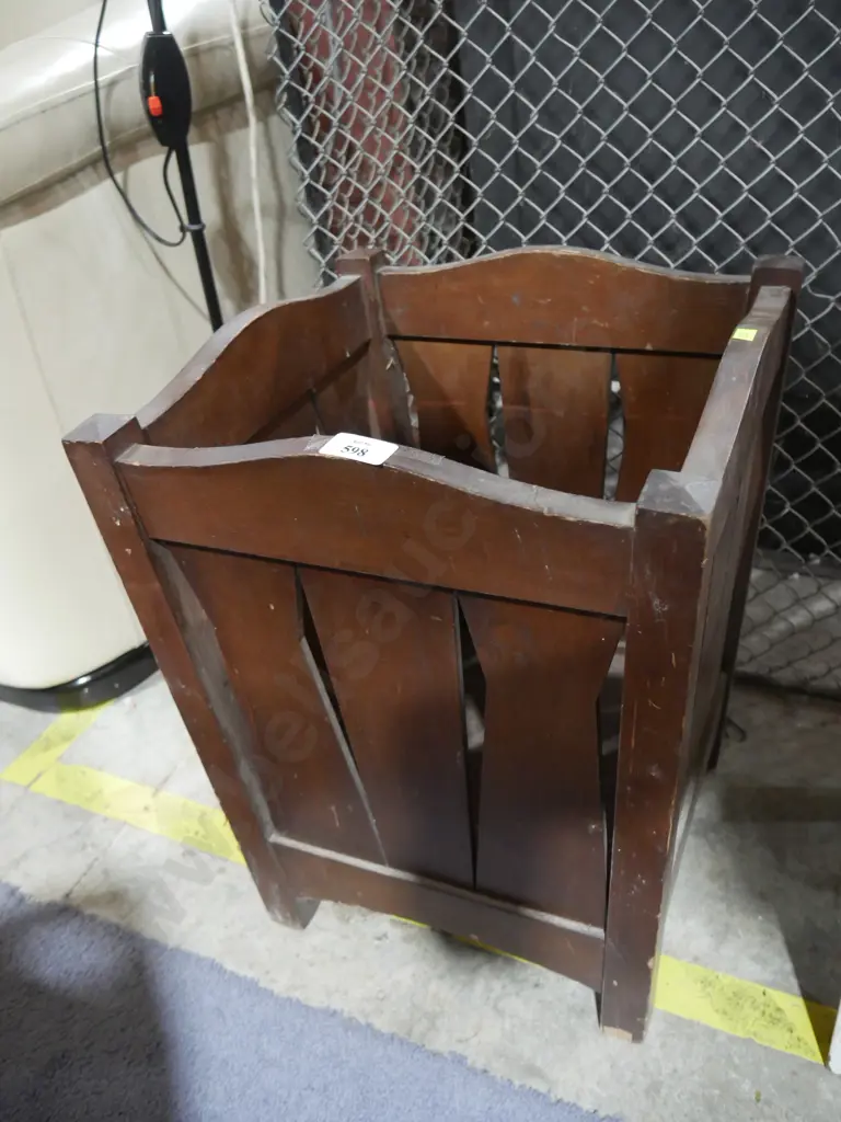 Wood basket Image 1++