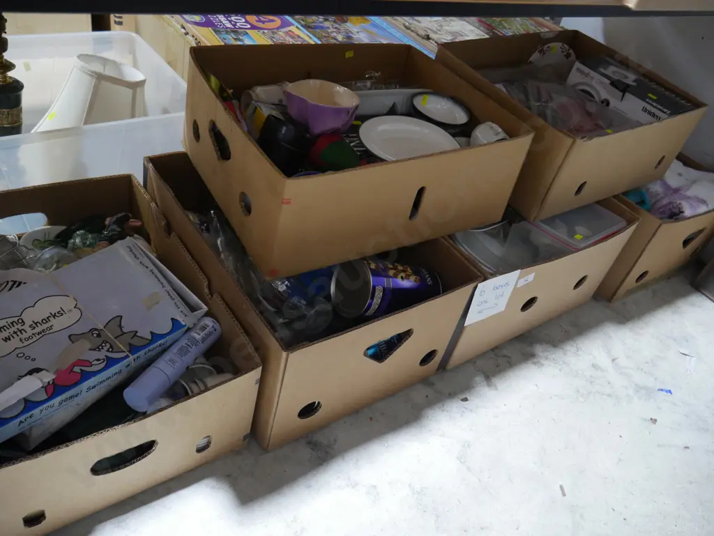 6 boxes, sundries Image 1++