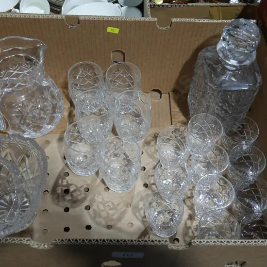 Crystal, decanter
