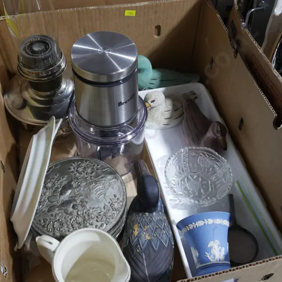 Ornaments, lamp etc