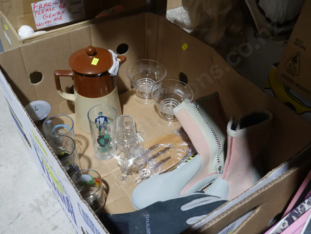 Pottery, glasses etc Image 1++