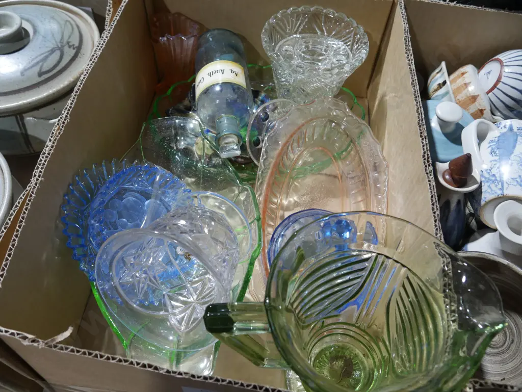 Coloured glassware Image 1++