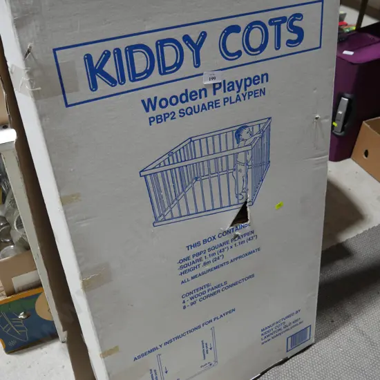 Wooden Play pen