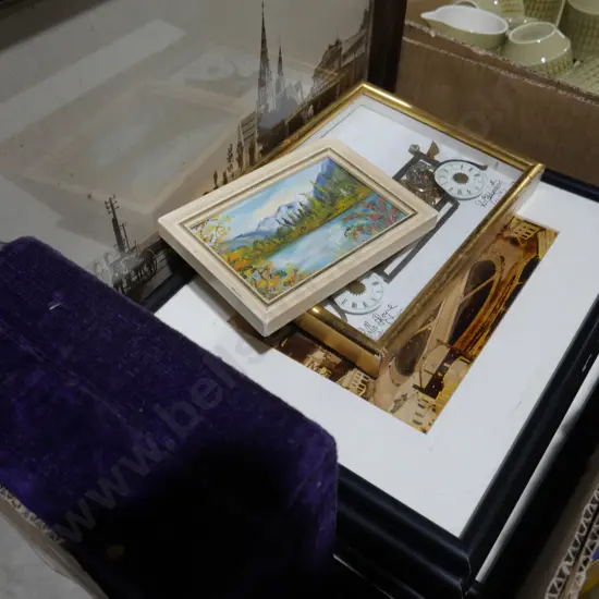 Framed photos , ect