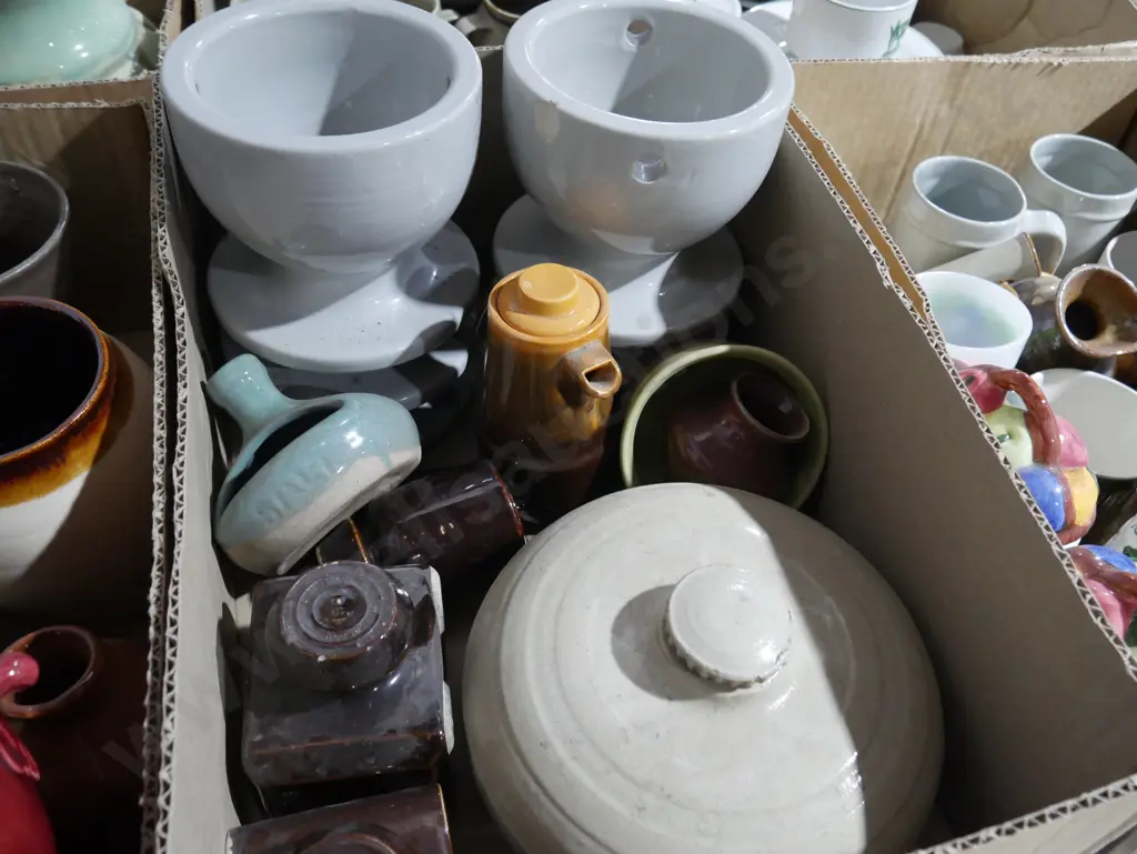 Pottery hot water bottle , ect Image 1++