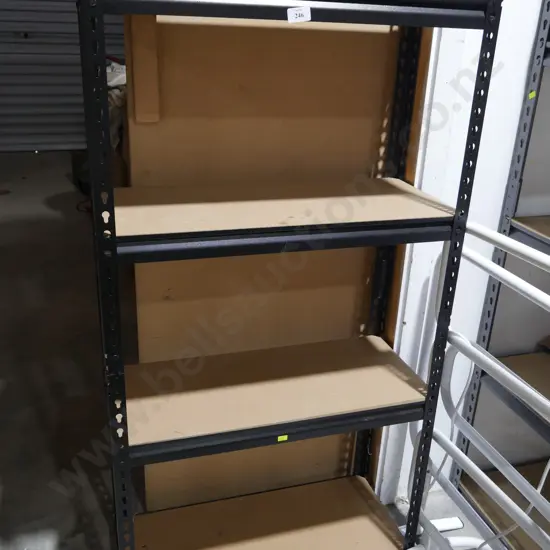 Workshop shelves