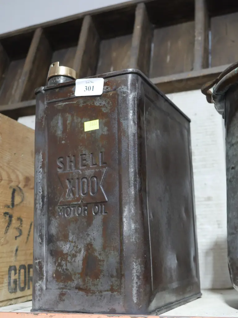Shell oil Tin Image 1++