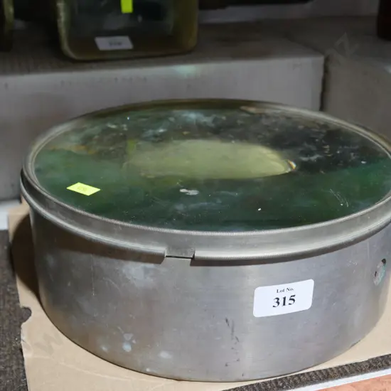 Large glass lens