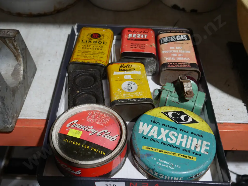 Old Polish tins Image 1++