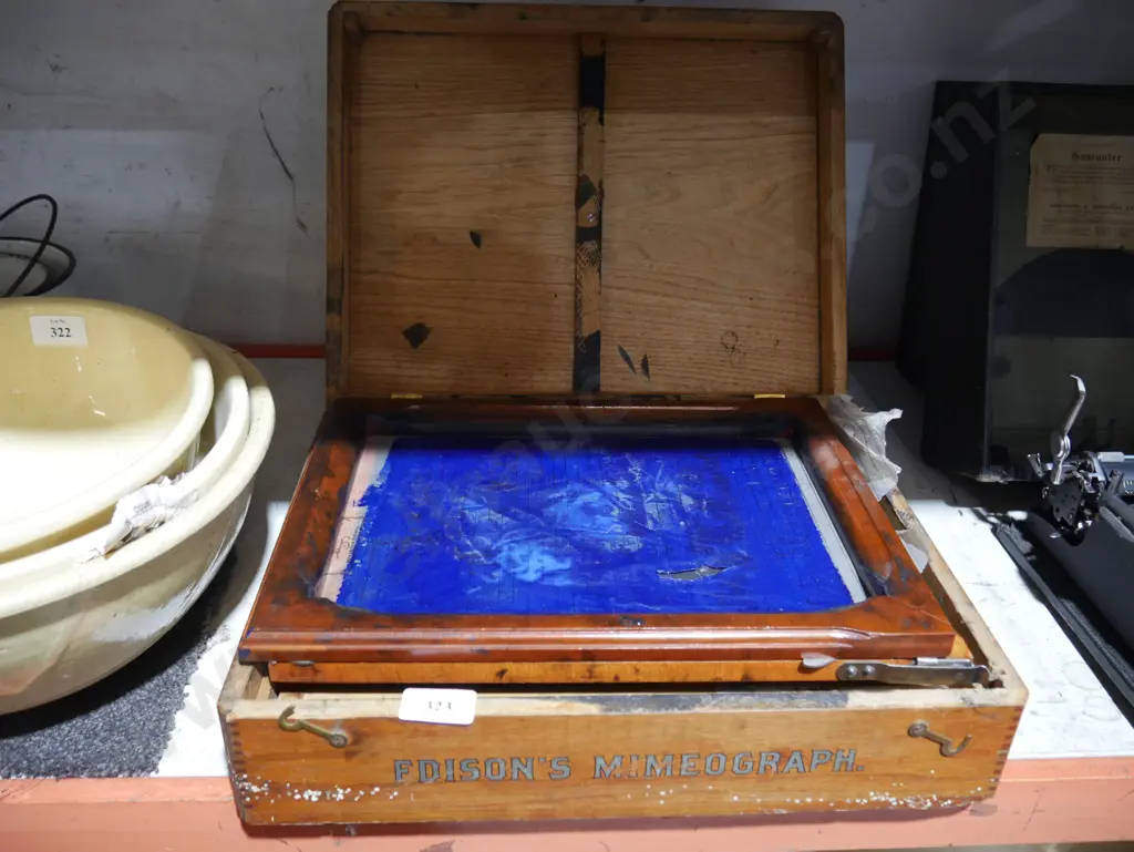 Edison's mimeograph Image 1++