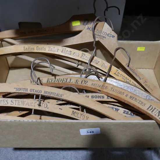 Wooden coat hangers