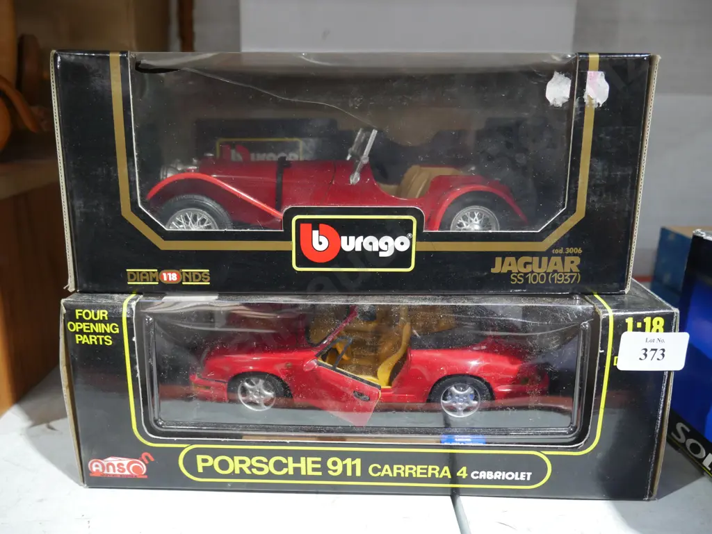 Model cars, Porsche and Jaguar Image 1++