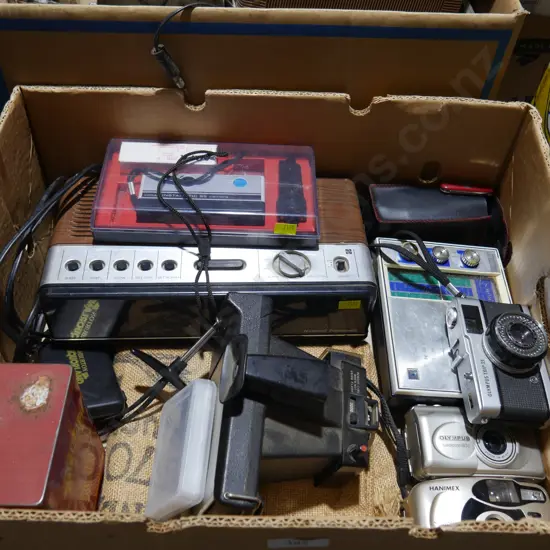 Radios, cameras