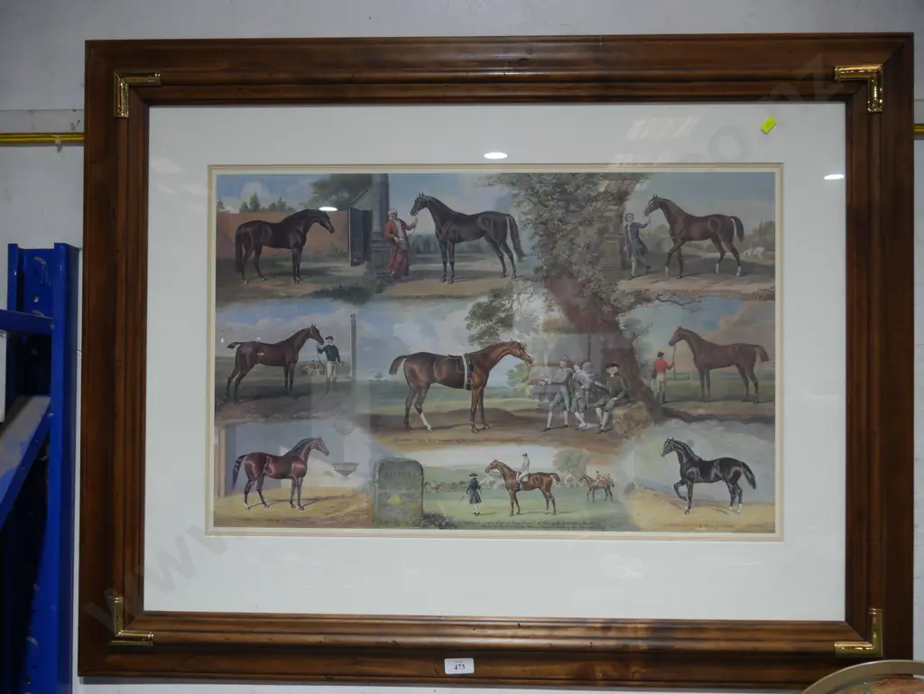 Race horse print Image 1++