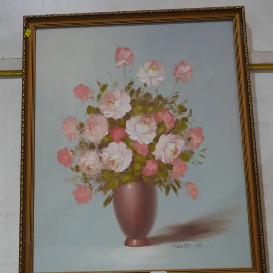 Oil painting, Robert Cox