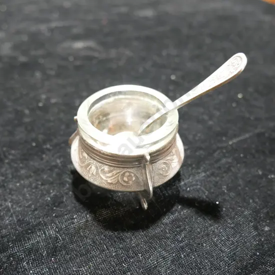 Silver open salt
