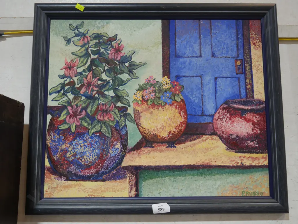 Oil painting. P Russo Image 1++