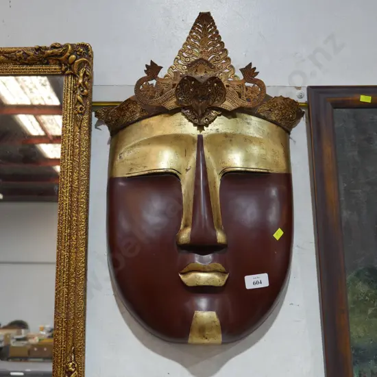 Wall hanging mask