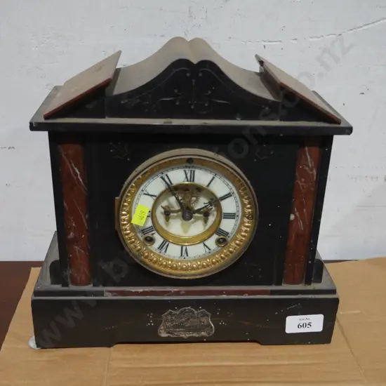 Marble clock