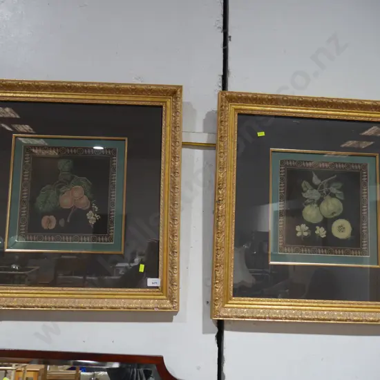 2 framed needleworks