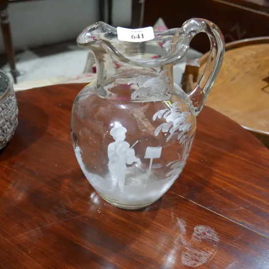 Mary Gregory jug
