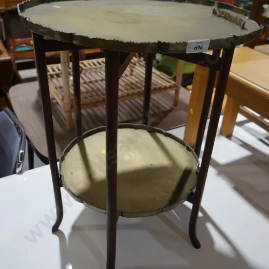 Brass 2 tier table