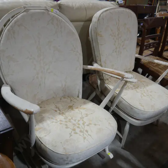 2 arm chairs