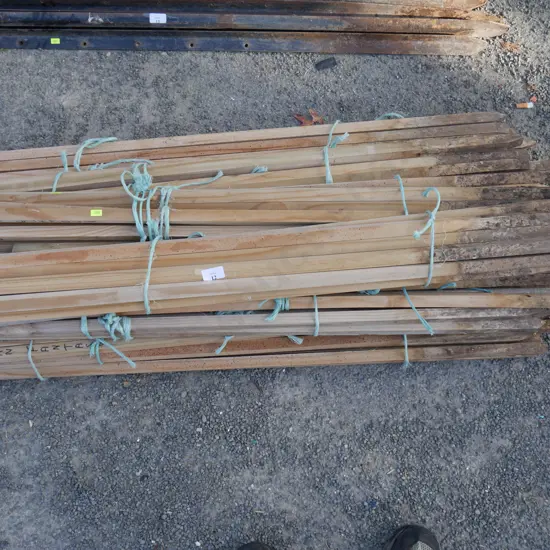 Wooden stakes