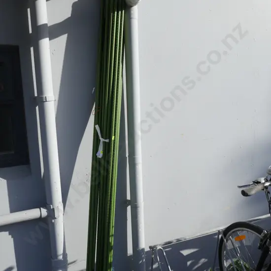 Plastic garden stakes