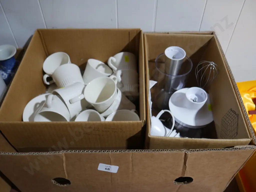 Cups and sauces and stick mixer Image 1++