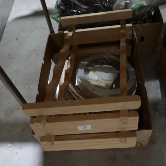 Wine rack, kitchenware etc