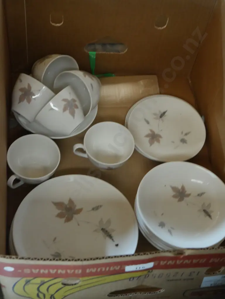 Royal Doulton tumbling leaves dinnerware Image 1++