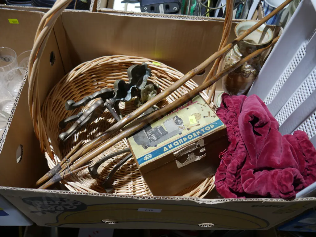 Basket, projector etc Image 1++