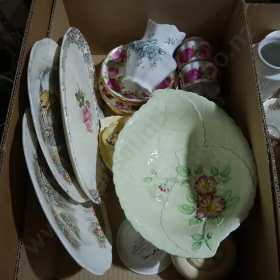 Assorted china