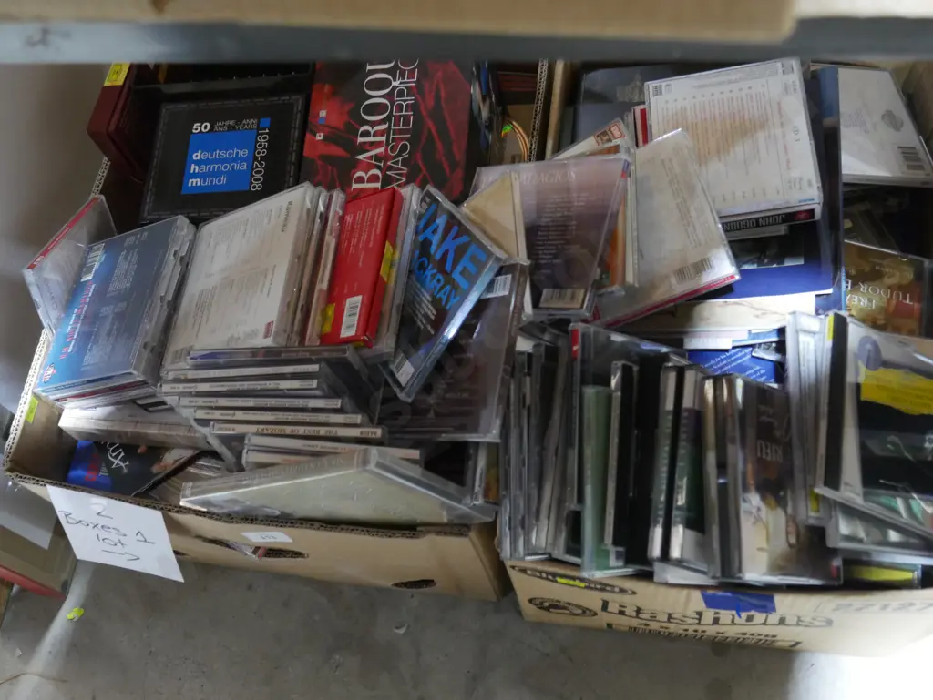 2 boxes CDs Image 1++