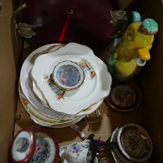 Assorted china etc